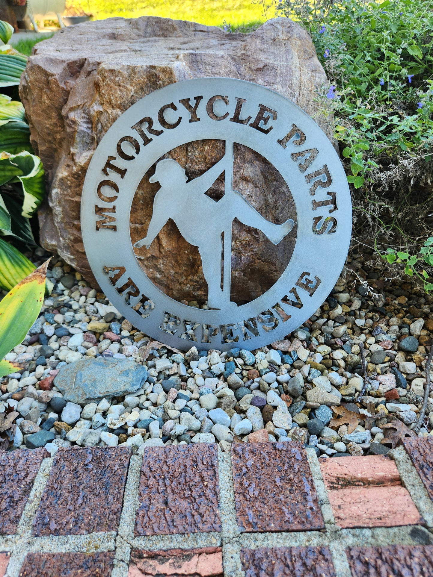 Motorcycle Parts Sign