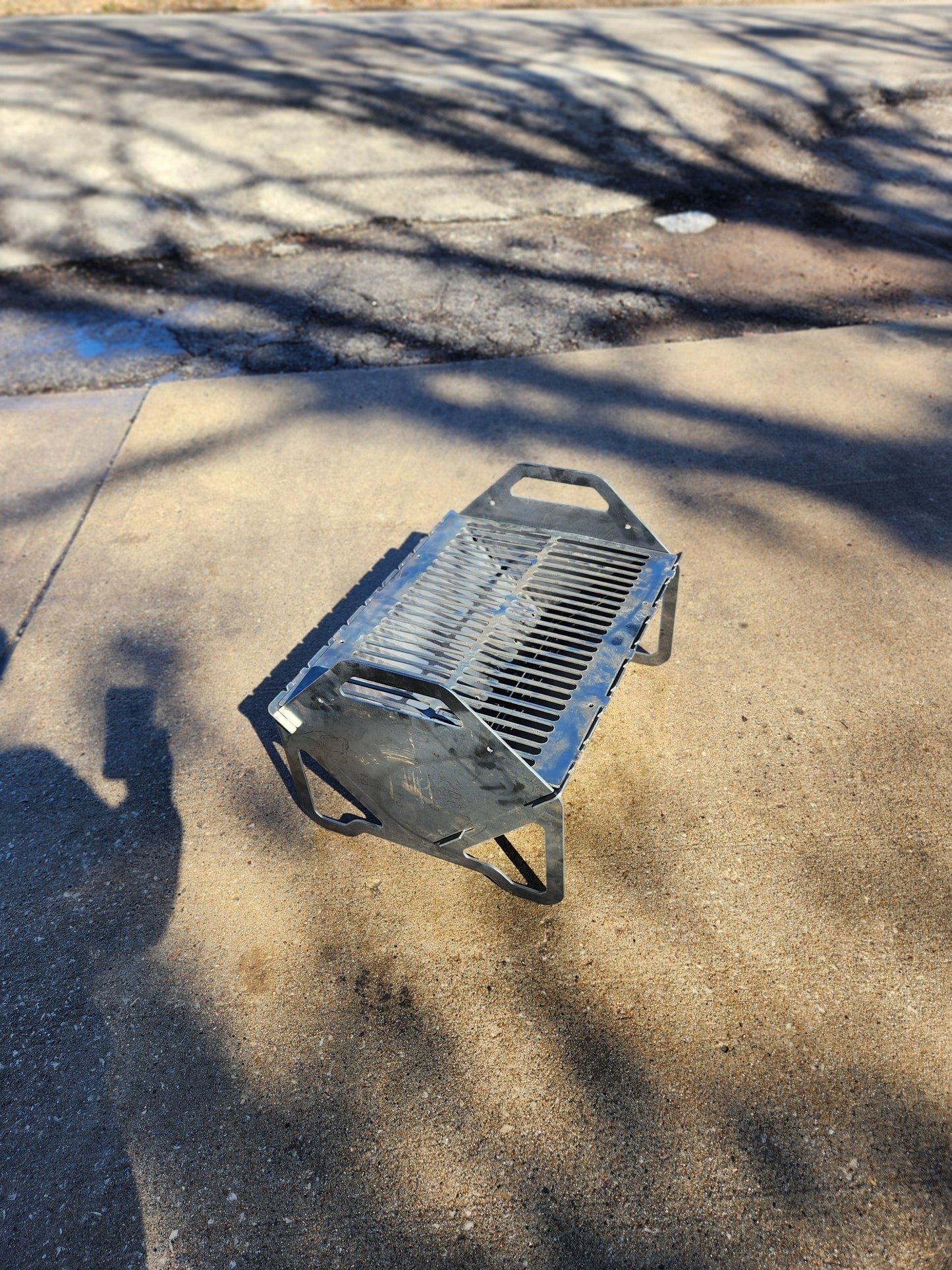 Collapsible Grill/Firepit Combo