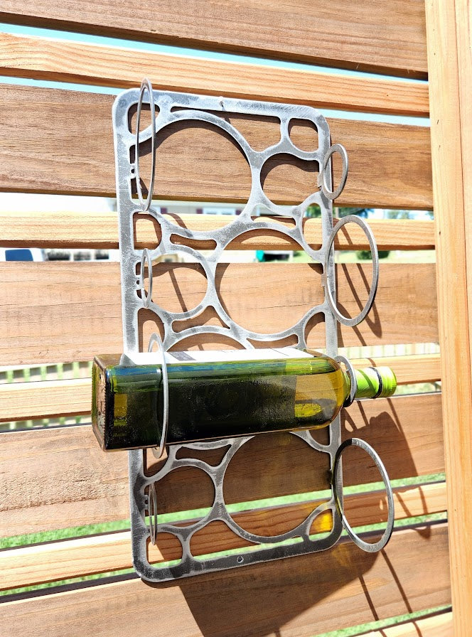 Hanging Wine Bottle Rack