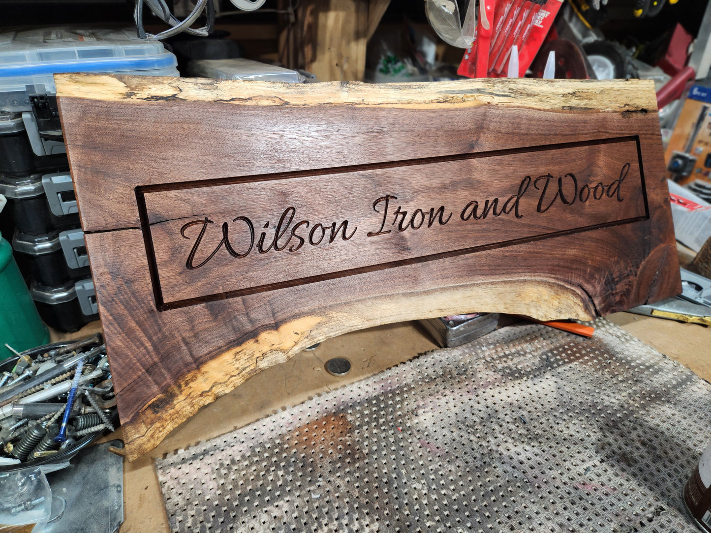 Custom Carved Wood Signs