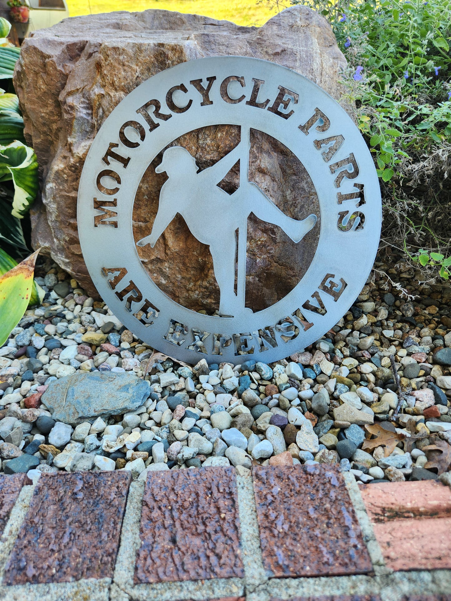 Motorcycle Parts Sign