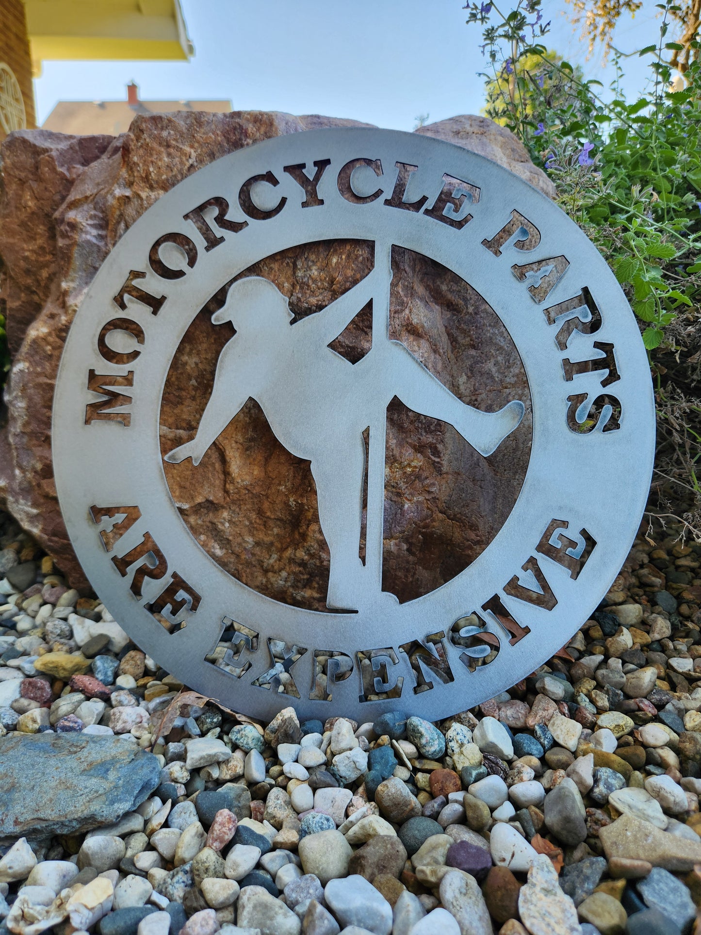 Motorcycle Parts Sign