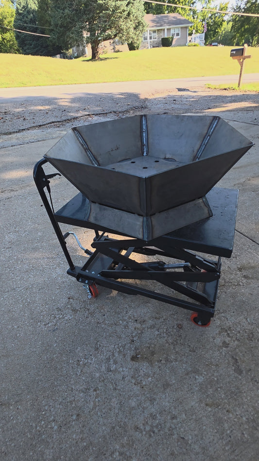 Hexagon firepit