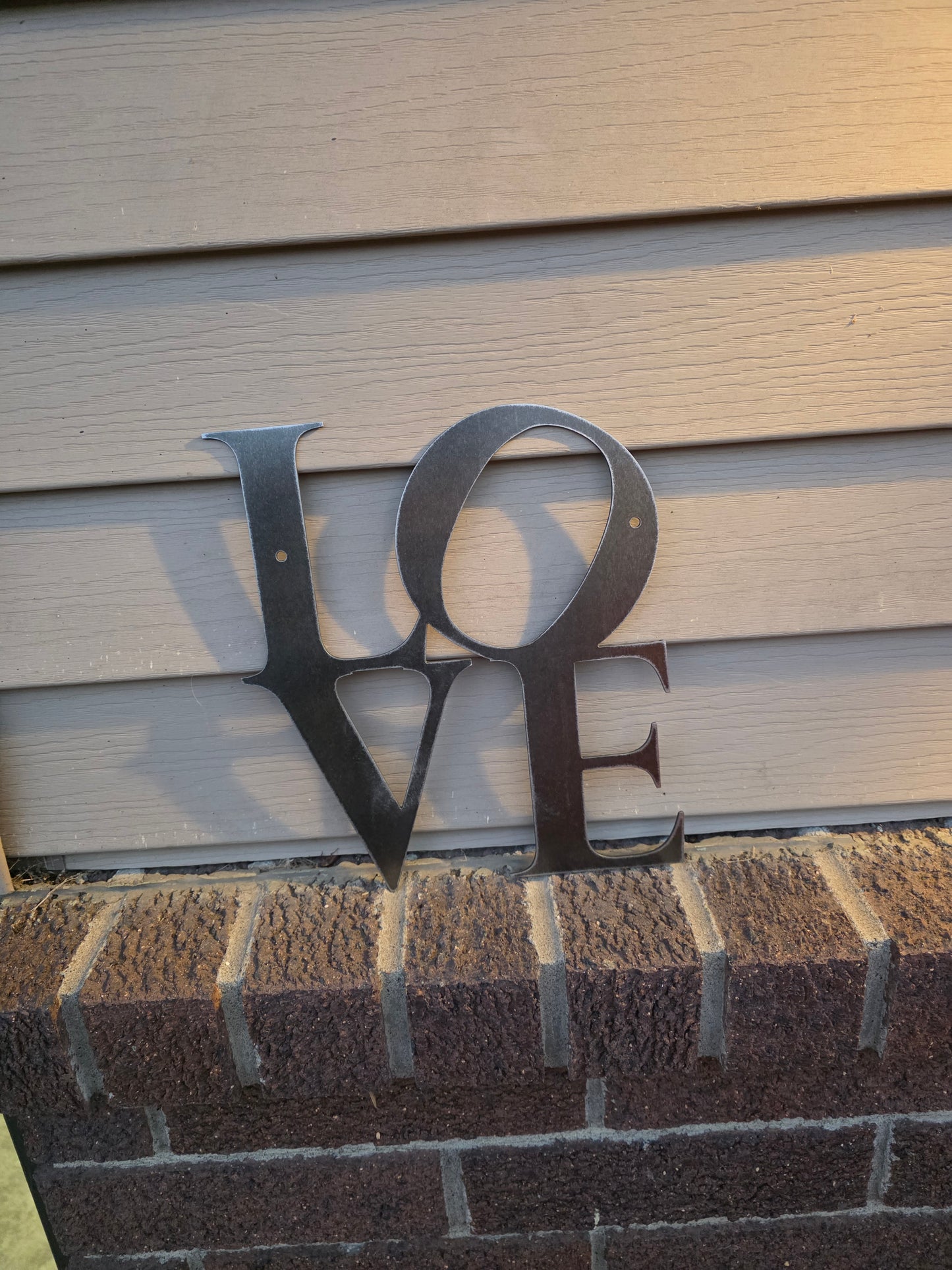Love Sign Home Decor Metal Sign