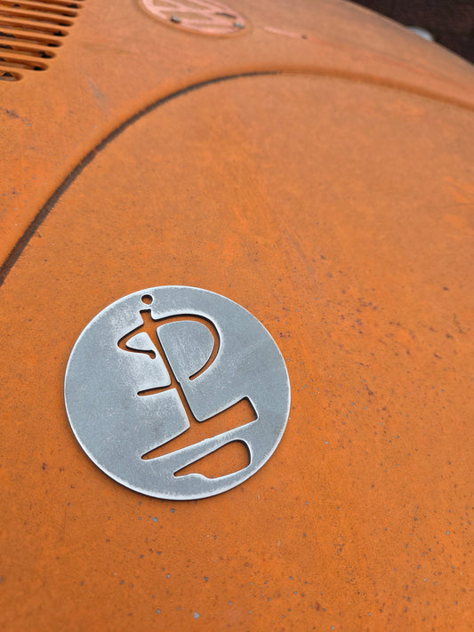 Pink Floyd style logo Christmas Ornament