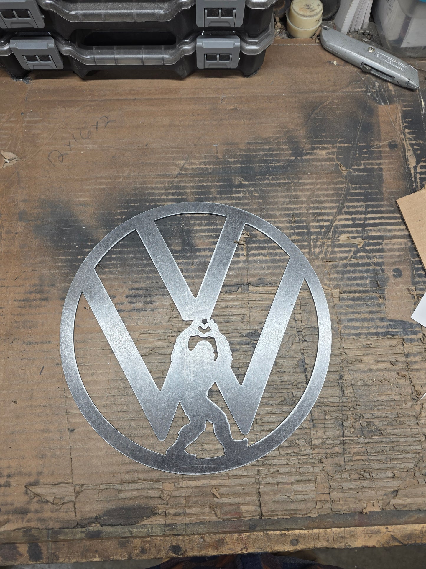 Volkswagen Sasquatch Sign