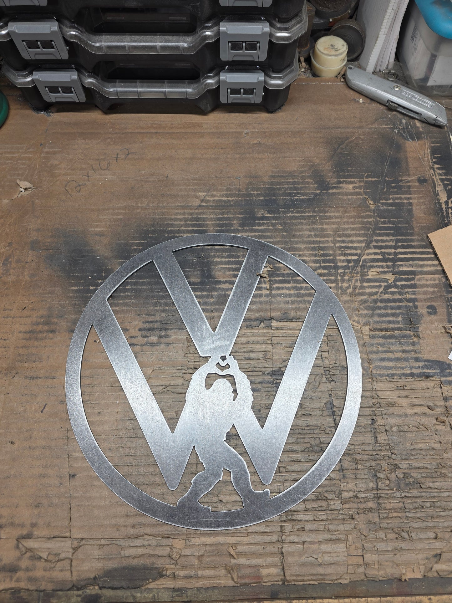 Volkswagen Sasquatch Sign