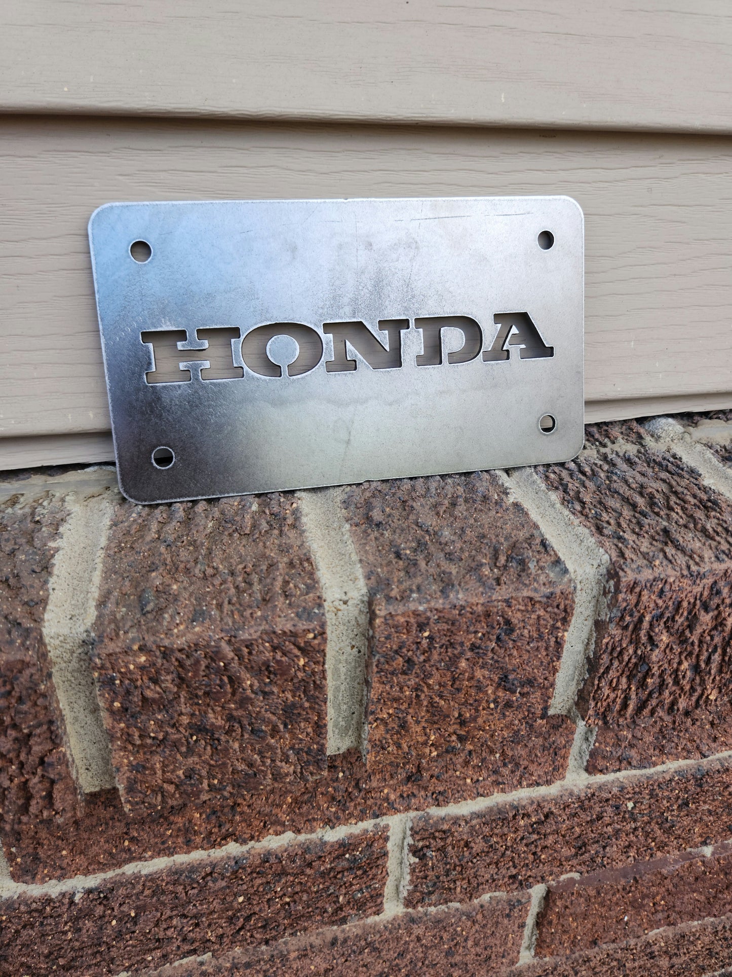 Honda Liscense Plate