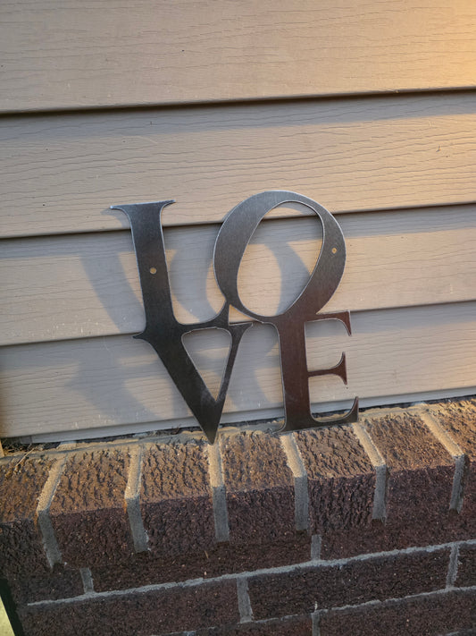 Love Sign Home Decor Metal Sign