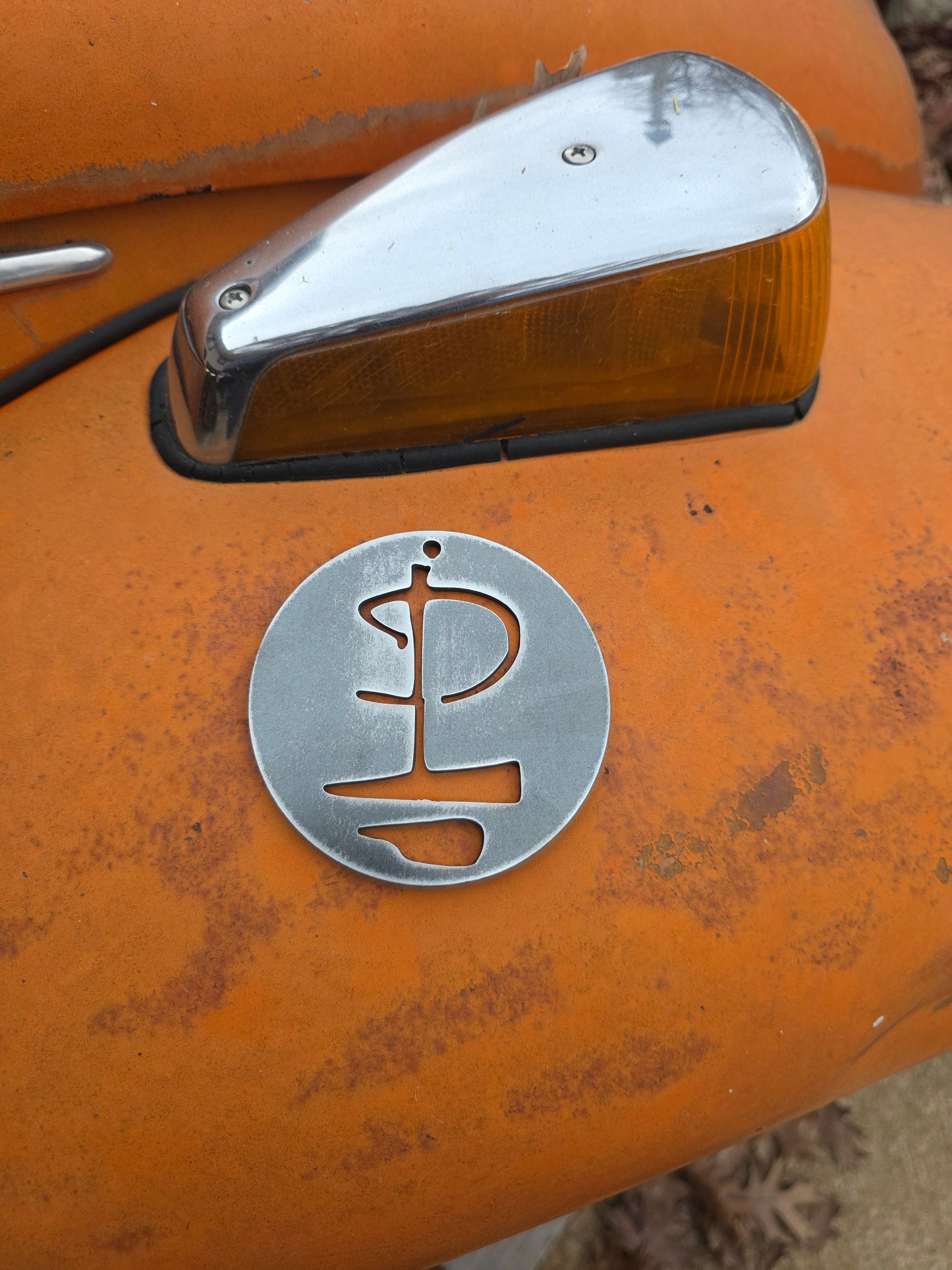 Pink Floyd style logo Christmas Ornament