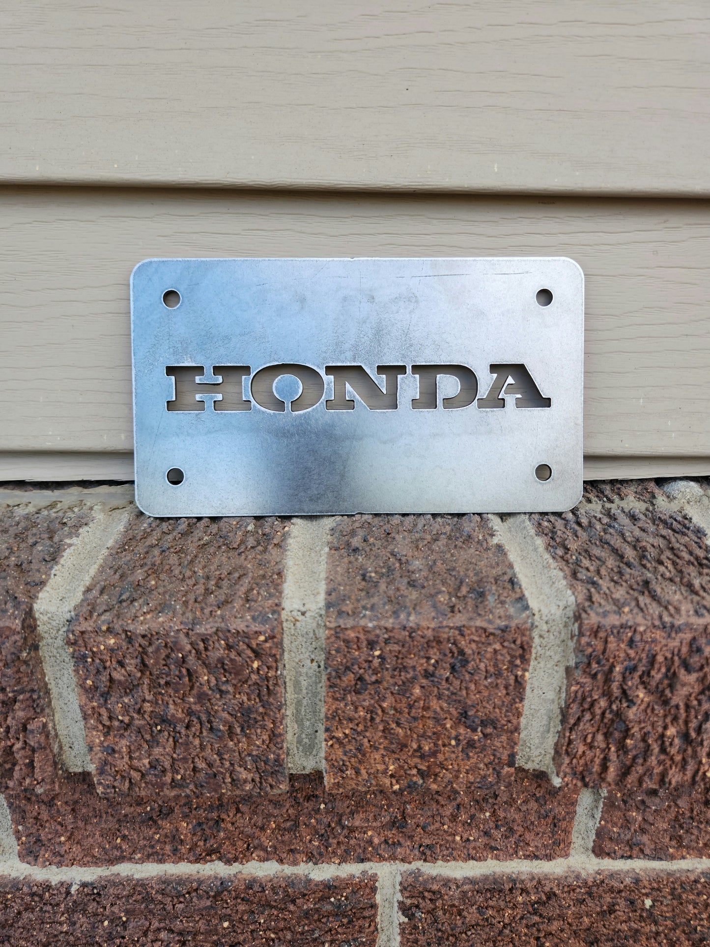 Honda Liscense Plate