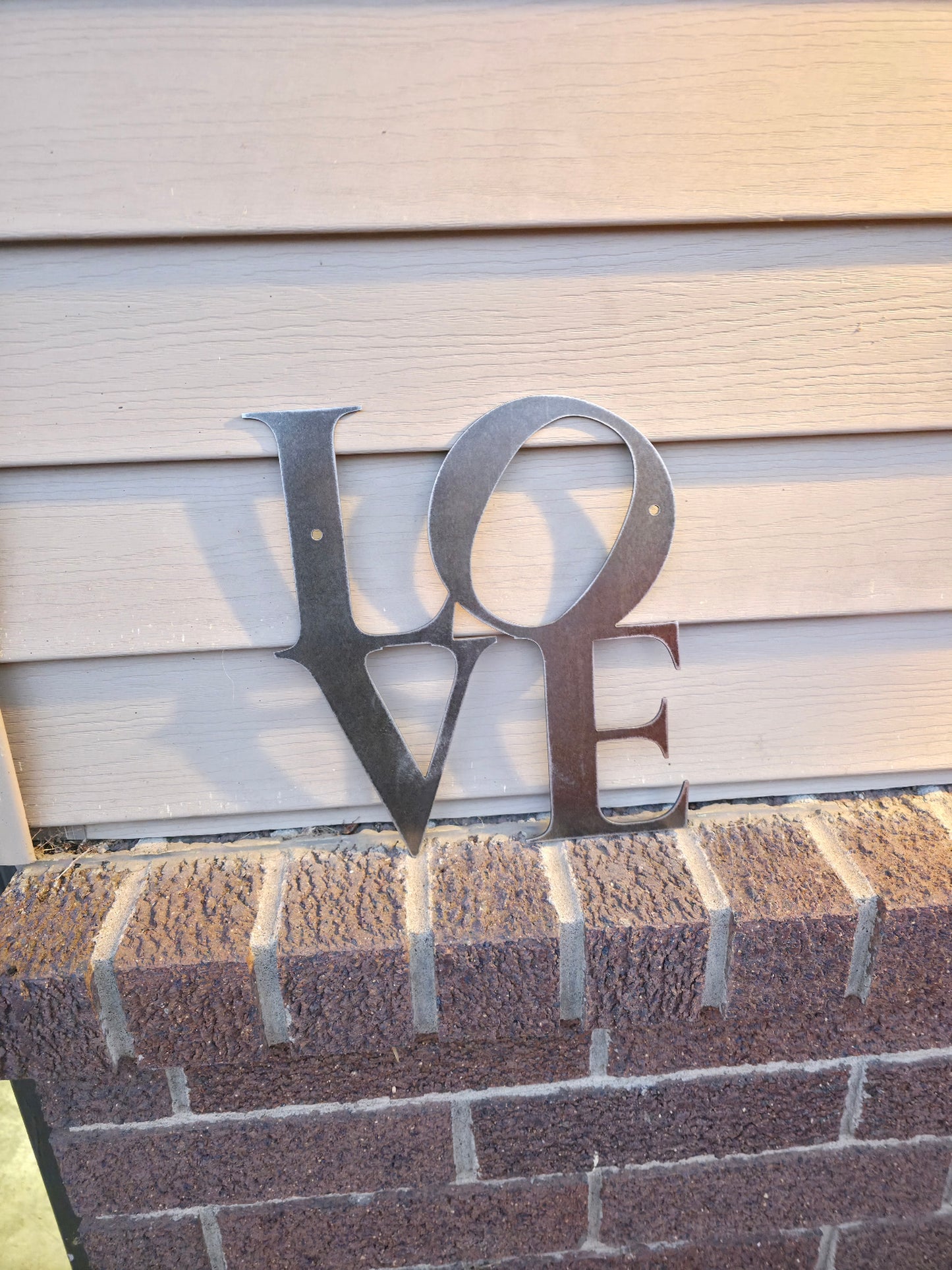 Love Sign Home Decor Metal Sign