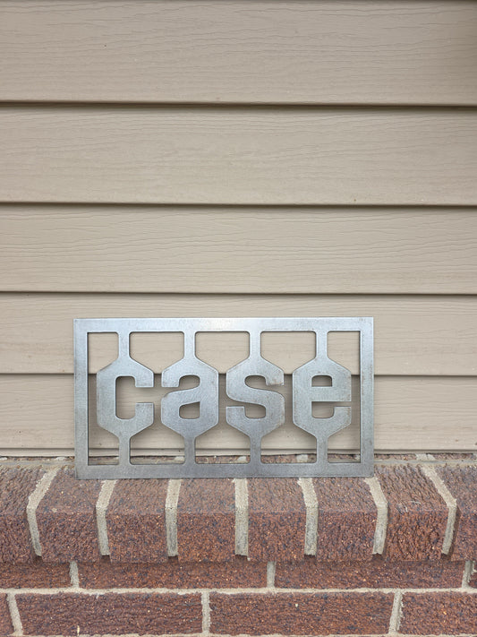 Vintage Case Sign