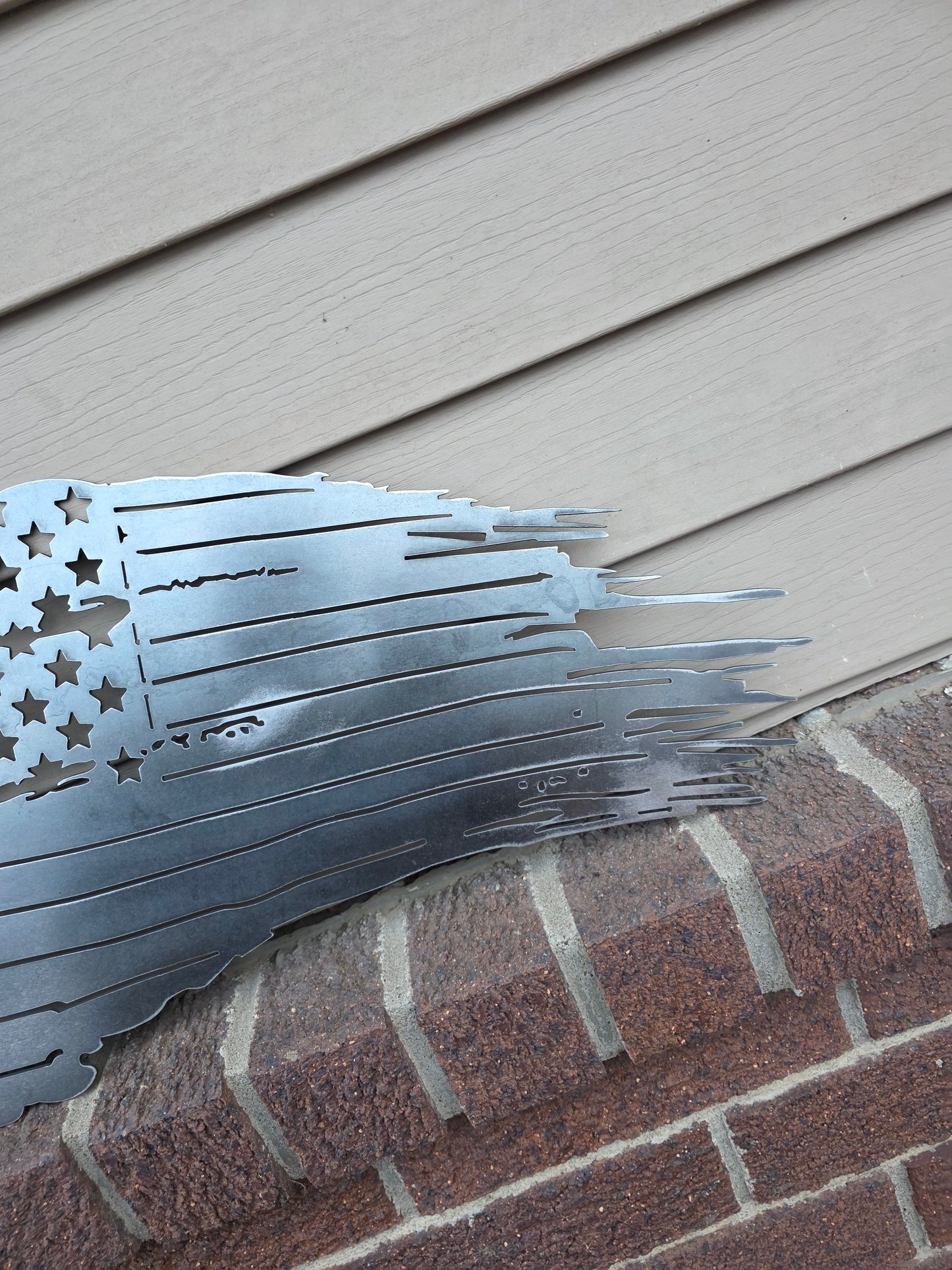 Tattered American Flag